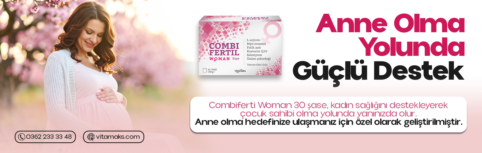 Combiferti woman banner