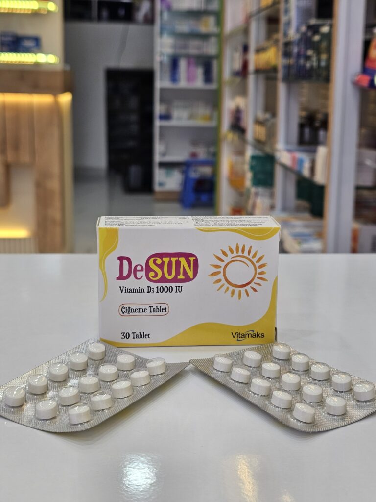 De Sun Vitamin D3 1000 IU